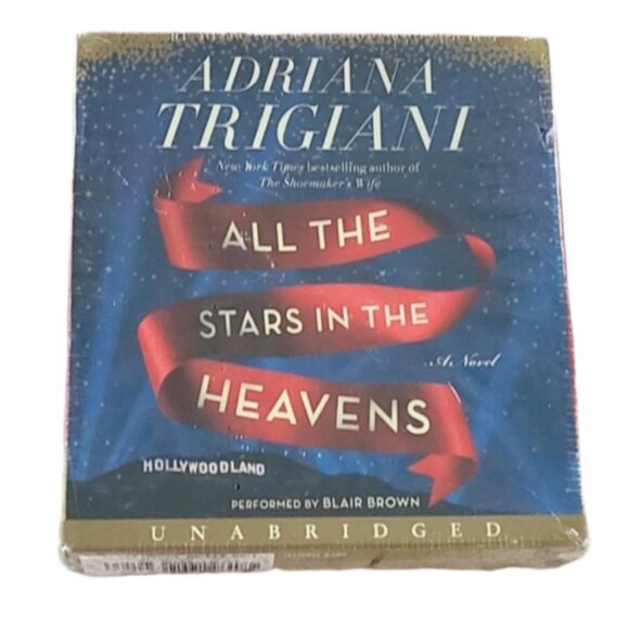 Adriana Trigiani Audiobook CD All the Stars in the Heavens - Picture 1 of 2